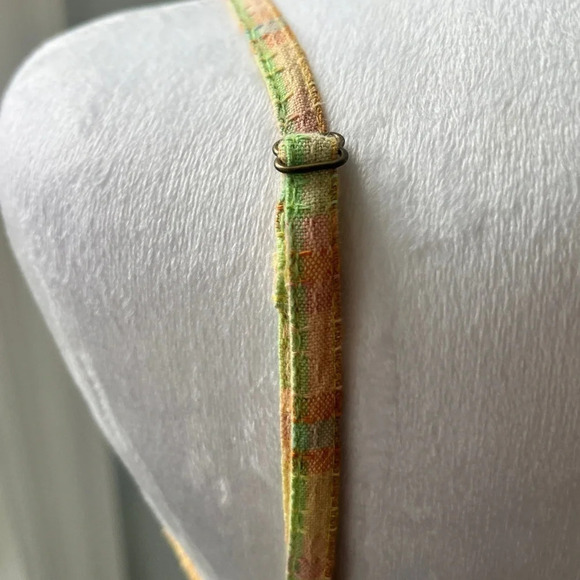 Urban Outfitters Billabong Sz S Rainbow Sherbet Paid Set Me Up Cami Crop Beach - Picture 11 of 16